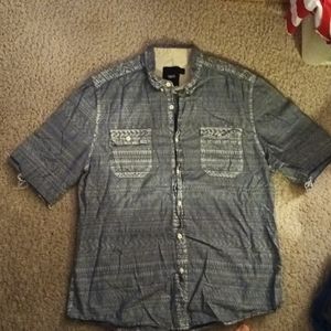 Aztec Button Up